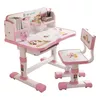 cumpără Set de mobilier pentru copii Richi 87074/2 Masa roz pentru studiu (87081) JCH202 în Chișinău 