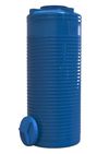 cumpără Duș de vară Uniplast 37082 Rezervor apa 500 L vertical, ingust, oval (albastru) cu stut D. 1/2" 69x171 cm în Chișinău 