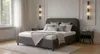 cumpără Pat Fabrik Home LUSH 1600 темно-серый în Chișinău 