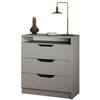 cumpără Comodă MebelStar 800 LILU 81x40x89 Grey (MBS-1343) în Chișinău 
