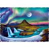 купить Головоломка Trefl 11114 Puzzles 600 Crazy Shapes Aurora over Iceland в Кишинёве 