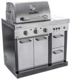 купить Мангал Char-Broil 463246018 Ultimate 3 Burner, TRU-Infrared, Modular Kitchen (pe gaz) в Кишинёве 