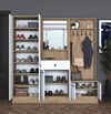 cumpără Mobilă pentru antreu Trendy P6-M2-2257G, 179x182x35cm (GTR001427) în Chișinău 