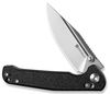 купить Нож походный Sencut S25046-2 Glenspar, G10 Shredded negru, Crossbar Lock в Кишинёве 