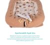 купить Гнездо для новорожденных Sevi Bebe 216-14 Teddy Brown, антирефлюкс в Кишинёве 