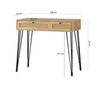 cumpără Masă de birou Trendy Sahra, 105x79x55cm (GTR001060) în Chișinău 