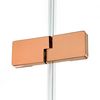 купить Душевая кабина New Trendy Eventa Copper Shine Pentagonal R 90x90x200 8mm EXK-6516 в Кишинёве 