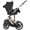 купить Детская коляска Kikka Boo Darling Black 2024, transformabil 3in1 (3800171209694) в Кишинёве 