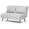 cumpără Canapea Trendy Folde Teddy Fabric-Gri (2 locuri) în Chișinău 