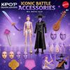 купить Фигурка героя Mattel JRY40 Set figurine Vânătorii de demoni „Rumi și Jinu: Bătălia finală”, 2 buc. в Кишинёве 