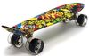 купить Скейтборд New World YB-104 Penny board cu lumina Graffiti craniu, 136695 в Кишинёве 