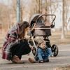cumpără Сărucior pentru copii Coccolle Melora Moonlit Grey, 3in1 cu landou transformabil în Chișinău 