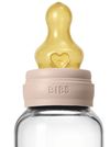 купить Поильник BIBS 5019244 Biberon din sticla anticolici Blush cu tetina din latex 0+ luni, 120ml в Кишинёве 