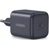 купить Зарядное устройство сетевое Ugreen 65052 GaN Charger 1xType-C 45W X524, Black в Кишинёве 