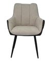 cumpără Scaun Evelin di Costacurta QT-227B, UF885-13 (Light grey)/UF885-15 (Dark grey) în Chișinău 