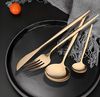 купить Набор столовых приборов miscellaneous Product Polished Cutlery Gold 24pcs в Кишинёве 