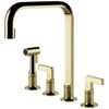 cumpără Bateria bucătărie Gessi 58703-710 Inciso Brass PVD în Chișinău 
