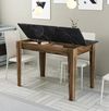 купить Стол Trendy Kiev 509-Nuc, Negru 110x75x72cm в Кишинёве 
