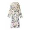 купить Домашний текстиль Pip Studio 327017 Secret Garden Bathrobe White L в Кишинёве 