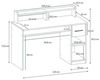 cumpără Masă de birou Trendy Eslem, Antracit, 120x55x93cm în Chișinău 