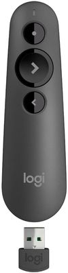 cumpără Telecomandă foto și video Logitech R500s Graphite Laser Presentation Remote (910-005843) în Chișinău 