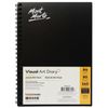 cumpără Set de creație Mont Marte MSB0022 Sketchbook cu spirala, A4, 40 foi, hartie neagra în Chișinău 