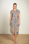 купить Домашний текстиль Pip Studio 51.504.688 Dalia Short Sleeve Nightdress Marigold Blue S Blue в Кишинёве 