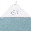 Полотенце с капюшоном Babyono Frotte Blue 85x85 см 