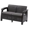 купить Кресло Keter Love Seat Graphite/Gray (223233) в Кишинёве 