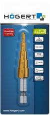 cumpără Burghiu Hoegert HT6D321 Burghiu in trepte HSS 4-12mm în Chișinău 