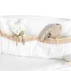cumpără Lenjerie de pat pentru copii PernaMea Set lenjerie Elegance bej 8 piese (PM.100260) în Chișinău 