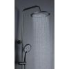 cumpără Panou de duș Frap F 2485-6 NEGRU cu bara dus Alama în Chișinău 