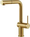 купить Смеситель кухонный Gessi 60433-716 Inedito Gold Brushed PVD в Кишинёве 