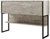 купить Стол Trendy Luxe, TravertinNegru, 120x80x30cm (GTR005833) в Кишинёве 