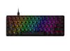 Gaming Keyboard HyperX Alloy Origins 60, Mechanical, TLK, Steel frame, Onboard memory,RGB, Pink, USB 