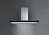 купить Вытяжка Falmec LUCE 90 E.P.CAP. Black Glass RAL 9005 (with filter pack) в Кишинёве 