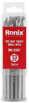 купить Сверло Ronix RH-5397 Set burghiu 13mm-M2 (5buc) в Кишинёве 