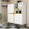 купить Комод Trendy Puls-alb, galben 100x115x30cm, multifunctionala (GTR006627) в Кишинёве 