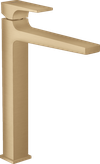Metropol Смеситель для раковины 260, со сливным клапаном Push-Open, шлиф. бронза