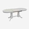 купить Комплект стол и стулья Evelin di Costacurta стол HV-31N White + 6 стульев YTC-078Wh UF885-14 Grey в Кишинёве 