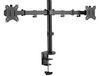 cumpără Brateck LDT42-C024 Dual Monitors Steel Articulating Monitor Arm, for 2 monitors, Clamp-on, 17"-32", +45 în Chișinău 