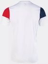 купить Одежда для спорта Joma Crew V Short Sleeve T-Shirt White Red Navy (L) 103084.206 в Кишинёве 