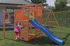 купить Детская площадка Fungoo CLIMBING STAR-3 teak painted в Кишинёве 
