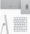 купить Компьютер моноблок Apple iMac 24" 2021 Retina 4.5K M1 256GB 8GPU Silver MGTF3 в Кишинёве 