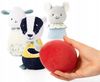 купить Мягкая игрушка BabyOno 1437 Pini de bowling de plus BADGER EDMUND FRIENDS в Кишинёве 