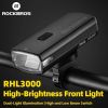 купить Аксессуар для велосипеда Rockbros 24710008001 Lanterna frontala pentru bicicleta 3000LM, cu bateria externa в Кишинёве 