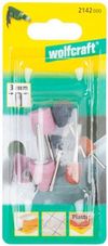 купить Набор головок, бит, насадок Wolfcraft 2142000 Set de 5 corpuri abrazive ceramice 3mm в Кишинёве 