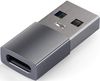 купить Переходник для IT Satechi Type-A to TypeC Adapter Gray в Кишинёве 