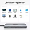 cumpără Adaptor IT Ugreen 20956A HUB 6in1 Type-C 3.0 to 3*USB 3.0 + HDMI + SD/TF CM511, Space Gray în Chișinău 