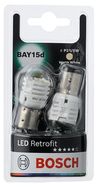 купить Автомобильная лампа Bosch P21/5W LED Retrofit 12V 2,5W BAY15d Blister (2шт.) (1987301521) в Кишинёве 